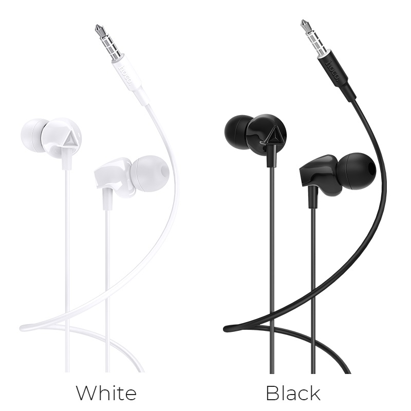 Наушники HOCO M60 Perfect sound universal earphones with mic Black